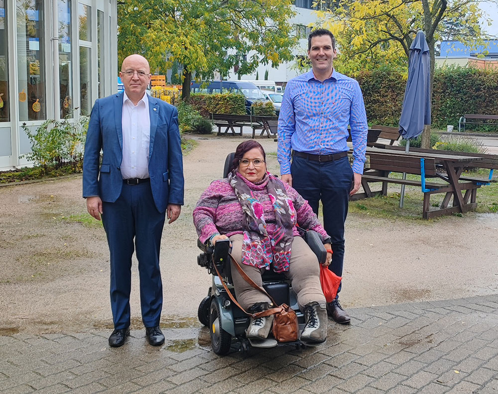 Spendenübergaben Frau Russo