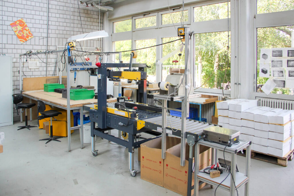 Maschinen der Kurpfalz Werkstatt der Lebenshilfe Wiesloch