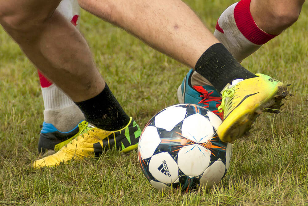 Gemeinsames Fußball spielen gibt es bei den Offenen Hilfen der Lebenshilfe Wiesloch