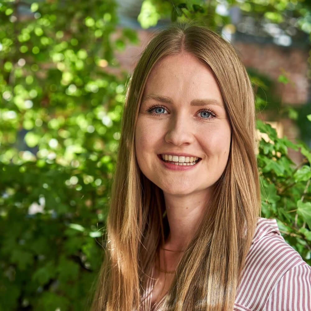 Frau Bartels vom Oswald Nussbaum Kinderhaus das zur Lebenshilfe Wiesloch gehört