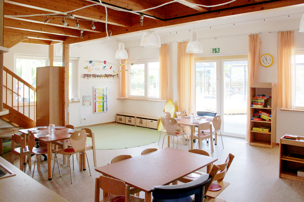 Gruppenraum im Oswald Nussbaum Kinderhaus