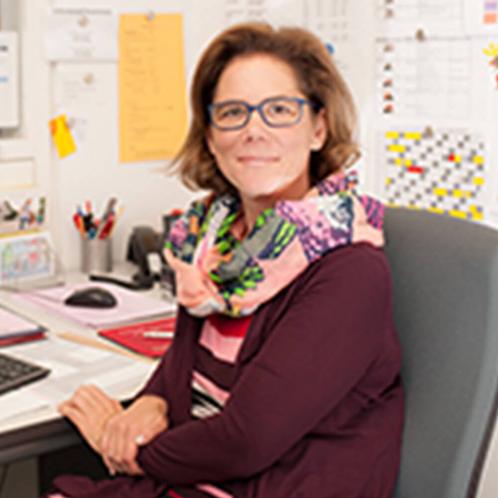 Frau Göpferich von der Tom-Mutters-Schule